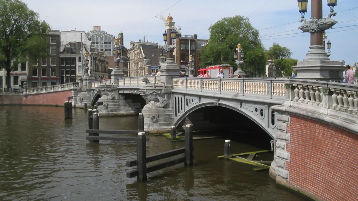 Blauwbrug in Netherlands