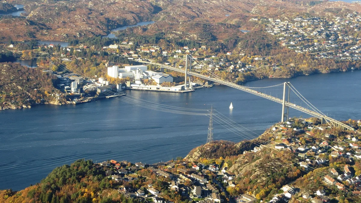 Sotra Bridge in Norway