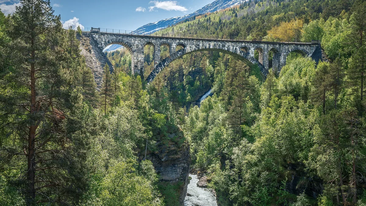 Kylling Bridge in Norway