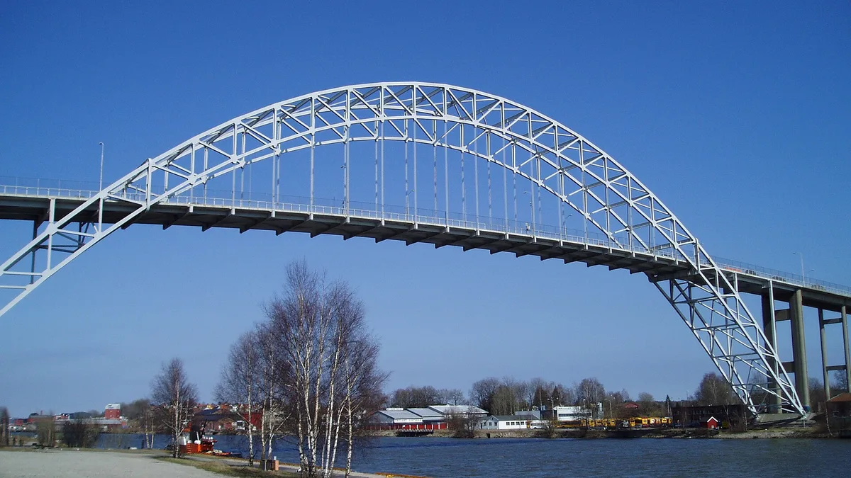 Fredrikstad Bridge in Norway