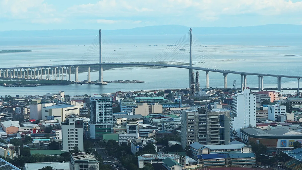 Cebu–Cordova Link Expressway in Philippines