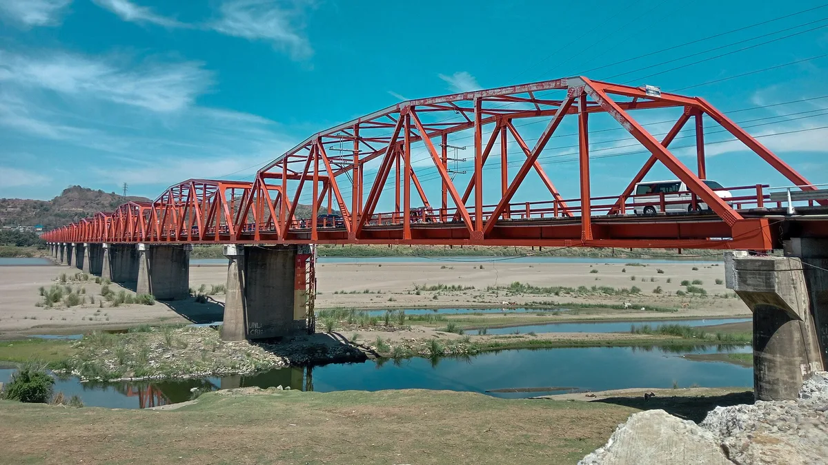 Buntun Bridge in Philippines