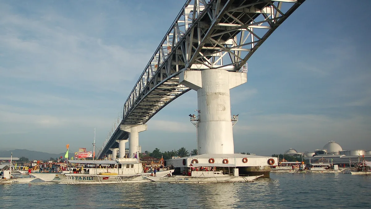 Mactan–Mandaue Bridge in Philippines