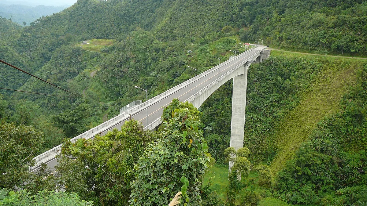 Agas-Agas Bridge in Philippines
