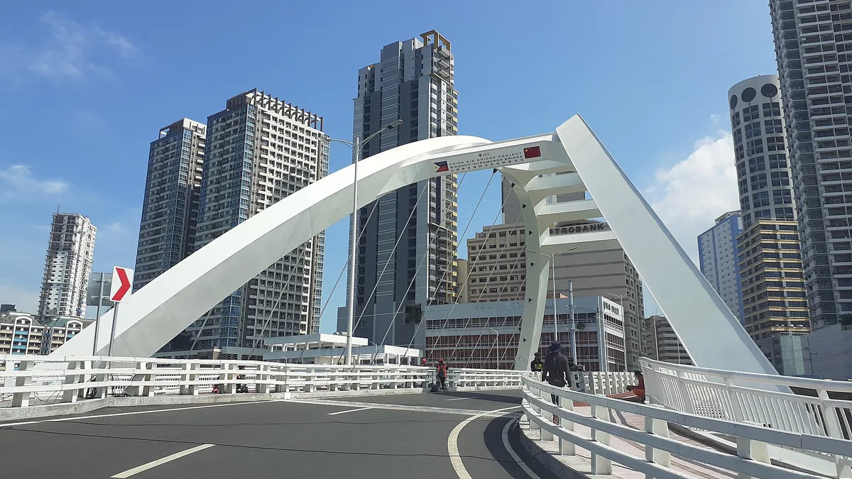 Binondo–Intramuros Bridge in Philippines