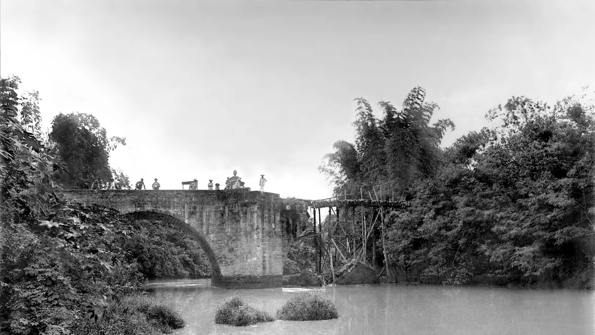 Bridge of Isabel II in Philippines