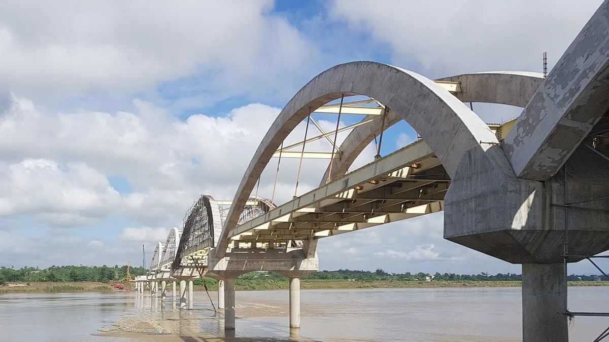 Cabagan–Santa Maria Bridge in Philippines