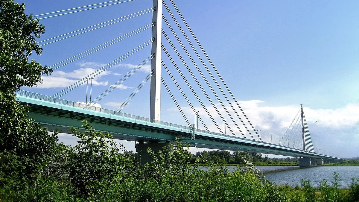 Solidarity Bridge in Poland