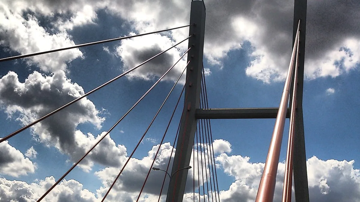 Siekierkowski Bridge in Poland