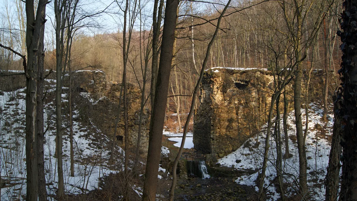 Devil's Bridge in Czerna in Poland