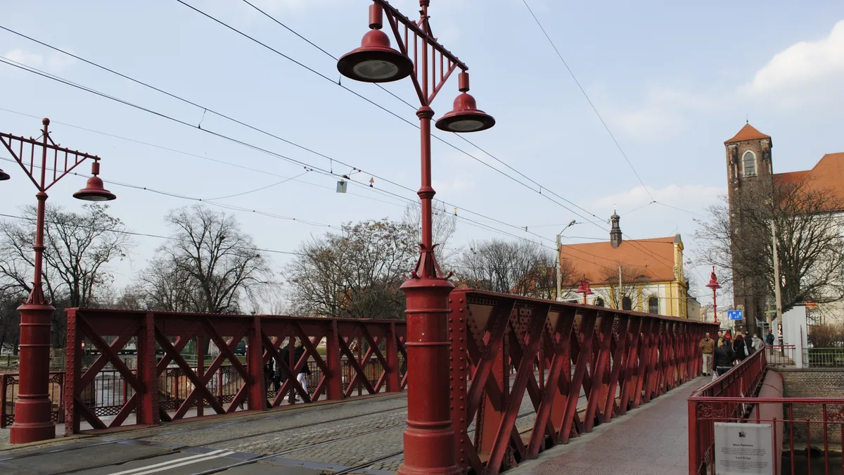 Piaskowy Bridge in Poland