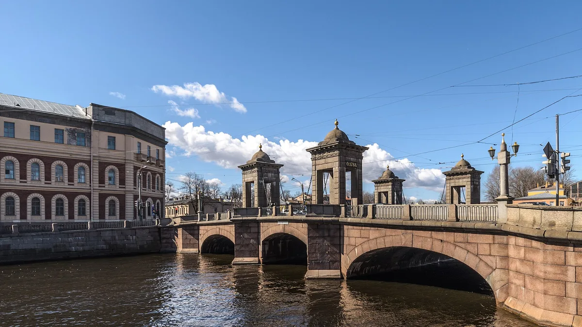 Staro-Kalinkin Bridge in Russia