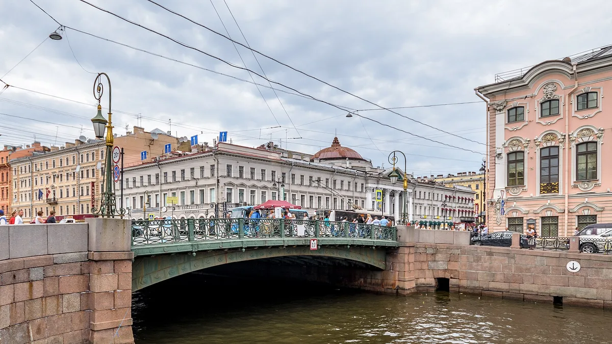 Green Bridge in Russia