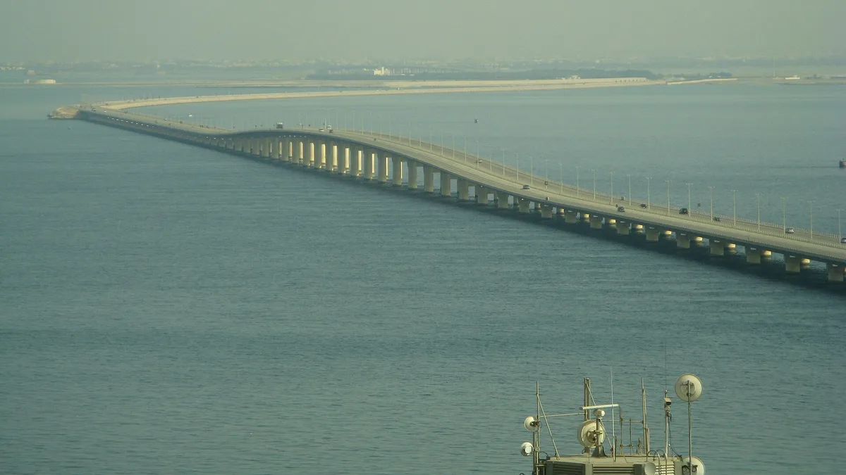 King Fahd Causeway in Saudi Arabia