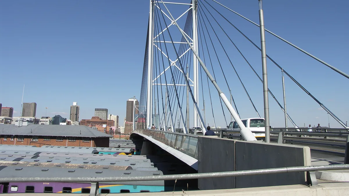 Nelson Mandela Bridge in South Africa