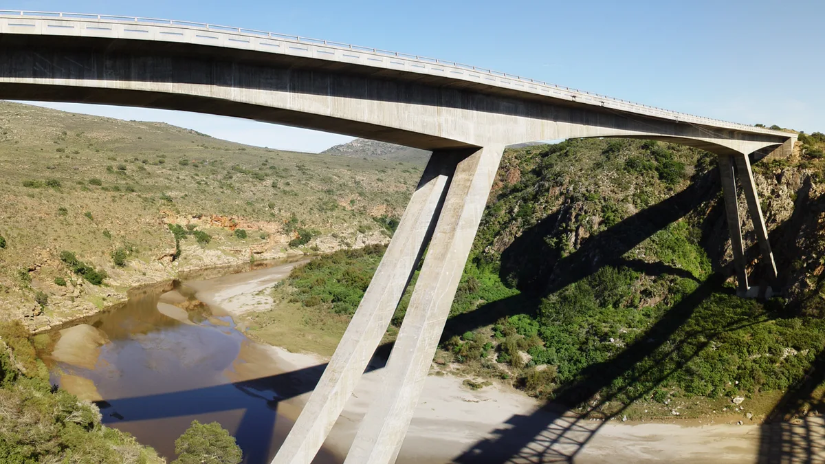 Gouritz River Bridge in South Africa