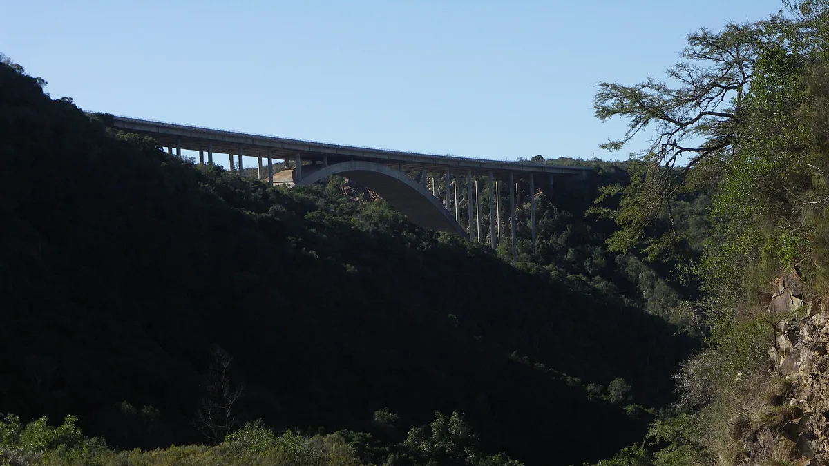 Van Stadens River Bridge in South Africa