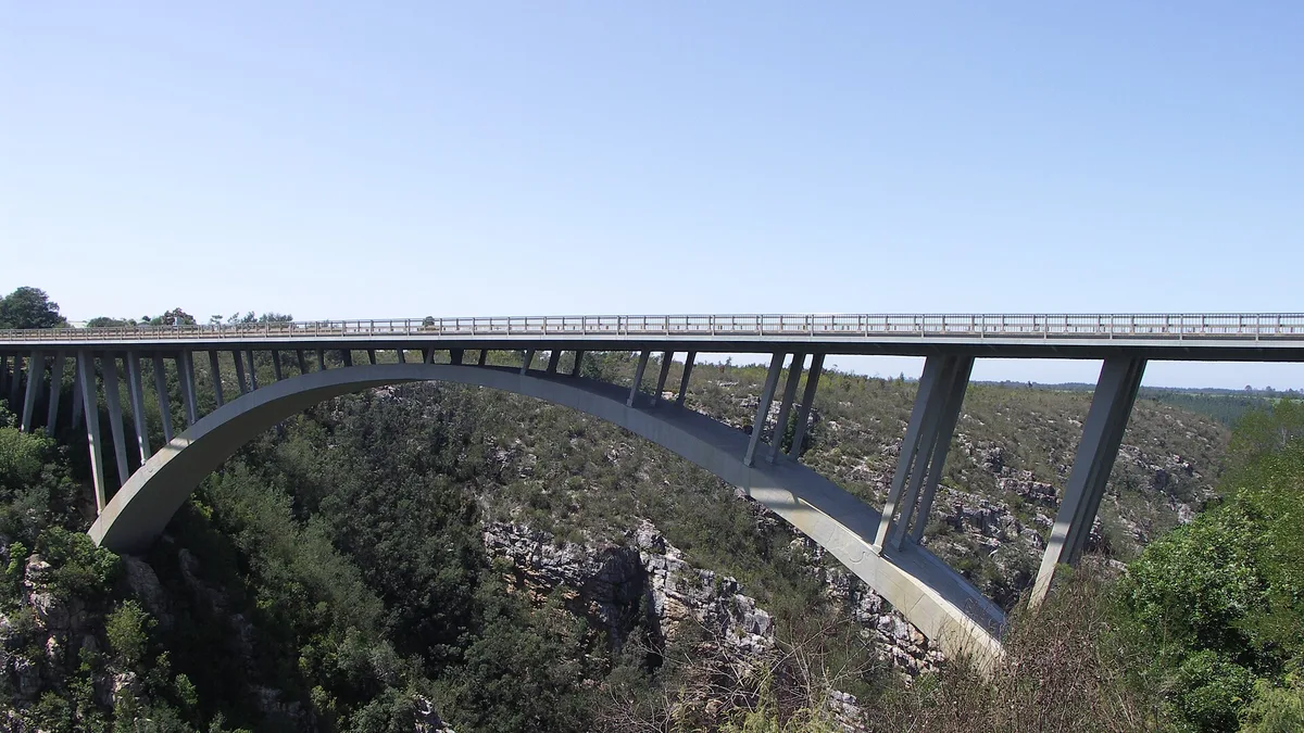 Paul Sauer Bridge in South Africa