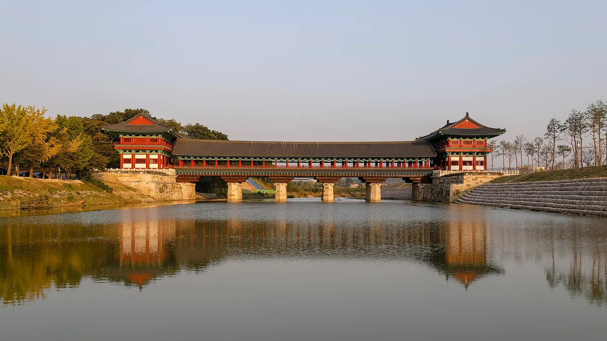 Woljeonggyo Bridge in South Korea