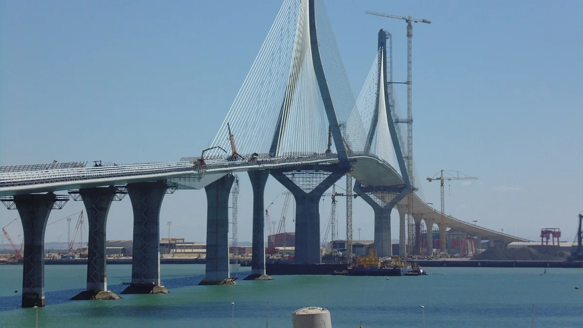 Puente de la Constitución de 1812 in Spain