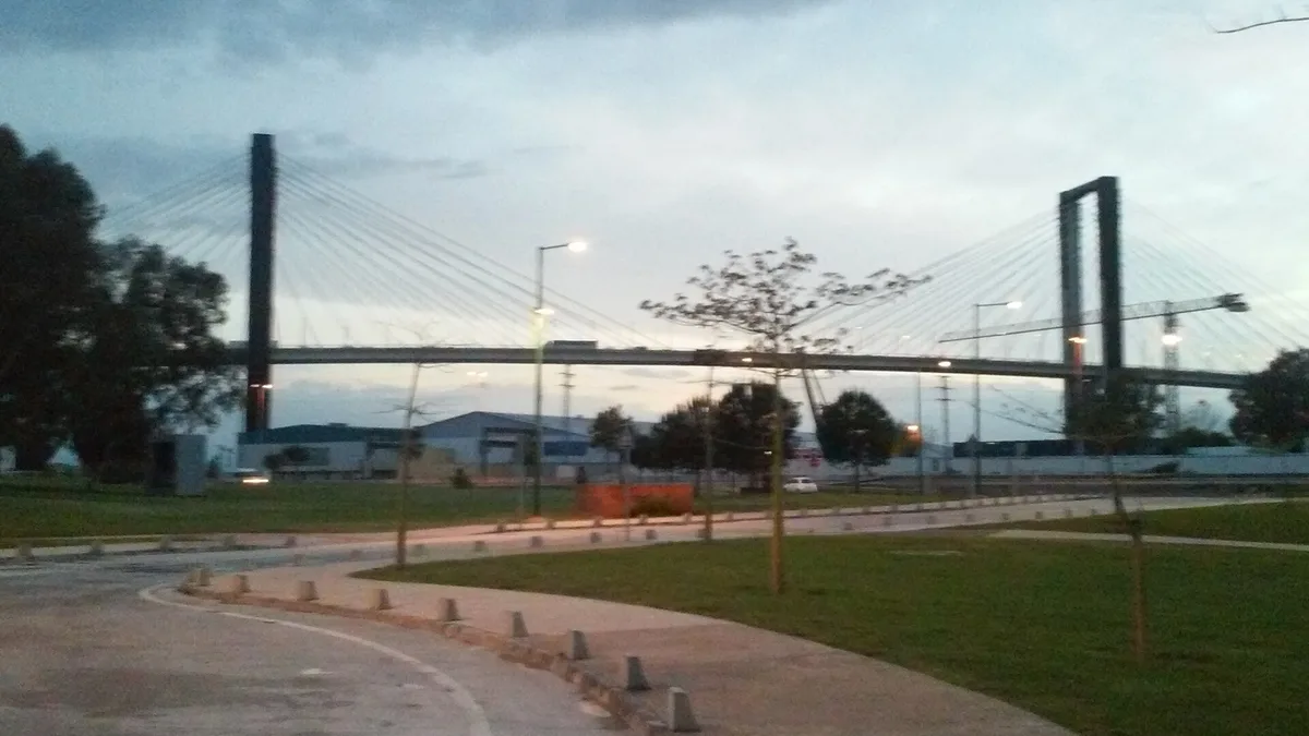 Puente del Centenario in Spain