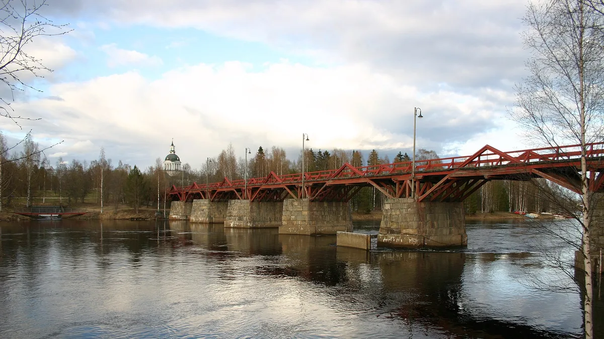 Lejonströmsbron in Sweden