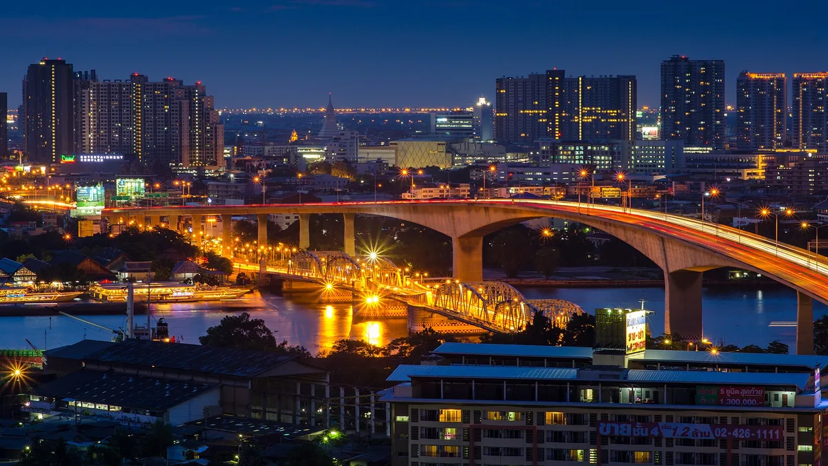 Rama III Bridge in Thailand