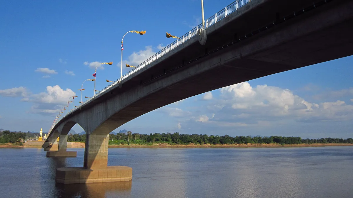 Third Thai–Lao Friendship Bridge in Thailand