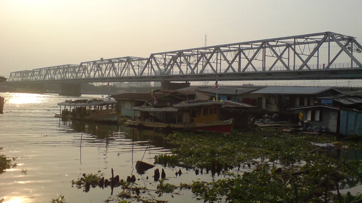 Rama VI Bridge in Thailand