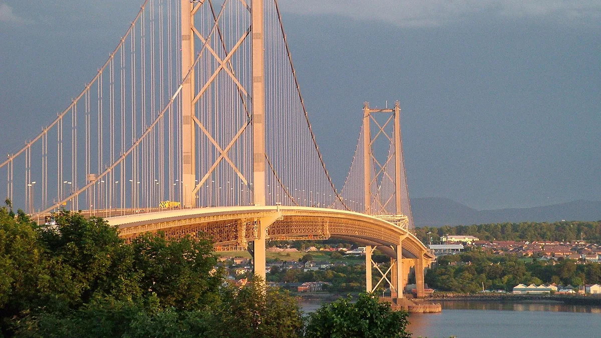 Forth Road Bridge in United Kingdom