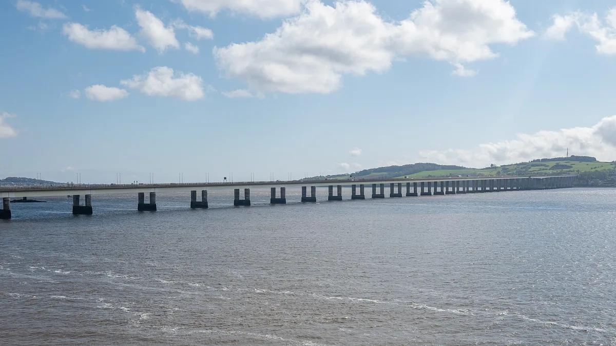 Tay Road Bridge in United Kingdom