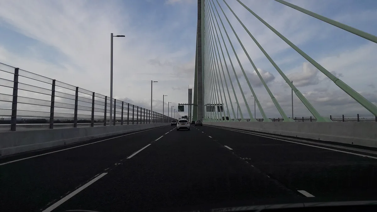 Mersey Gateway Bridge in United Kingdom