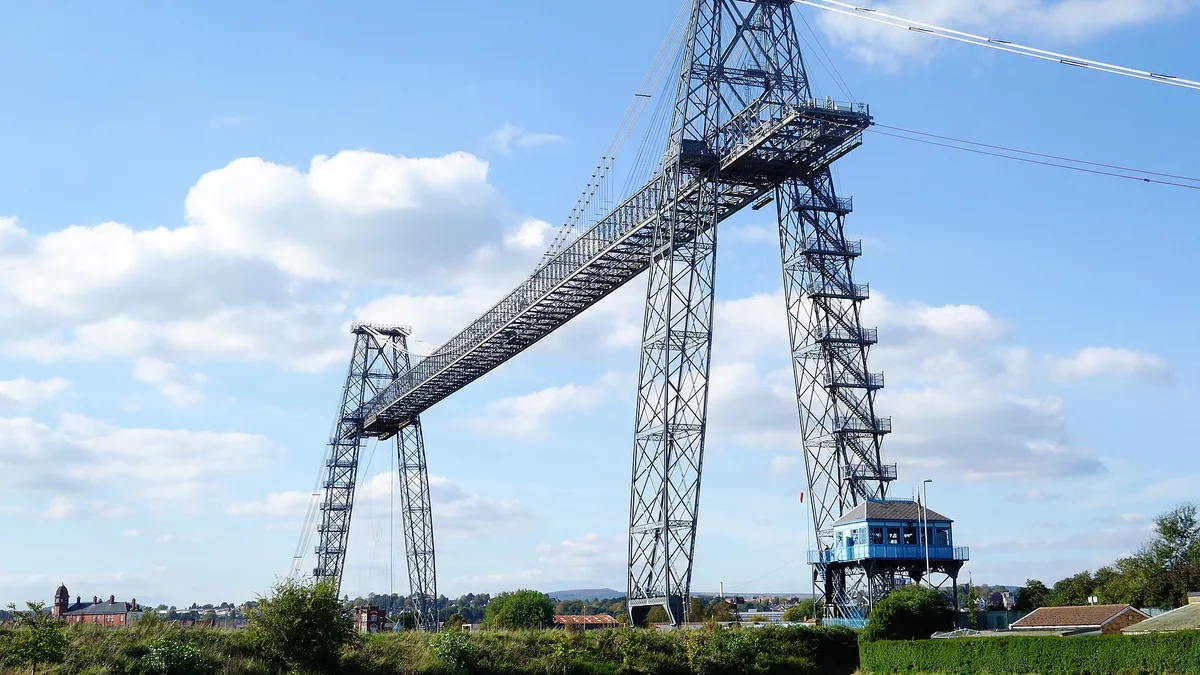 Newport Transporter Bridge in United Kingdom