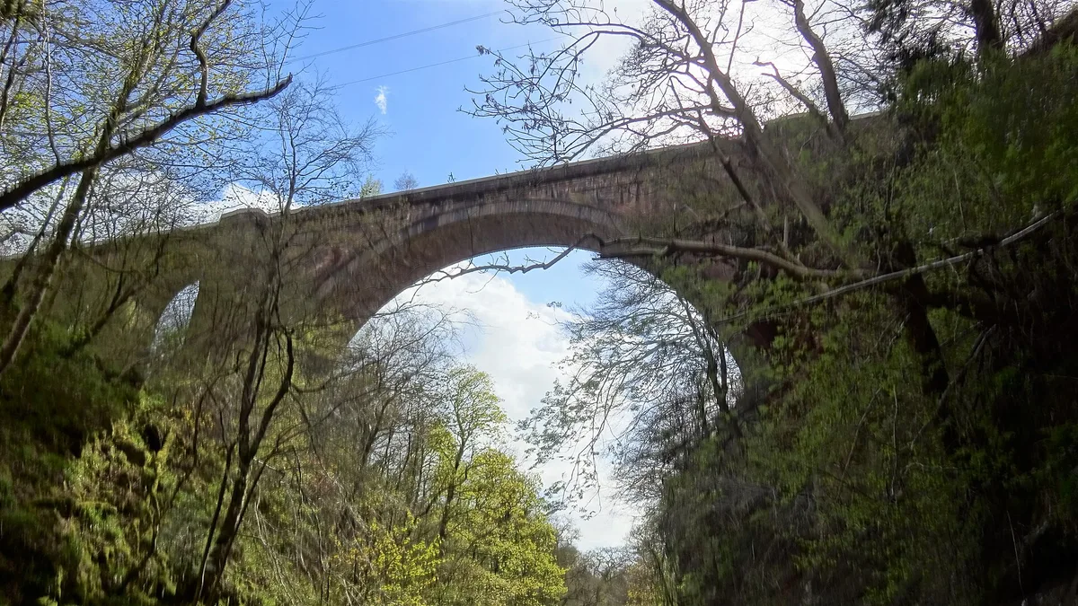 Ballochmyle Viaduct in United Kingdom