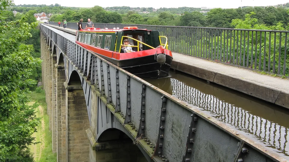Pontcysyllte Aqueduct in United Kingdom