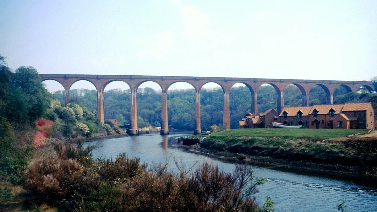 Larpool Viaduct in United Kingdom