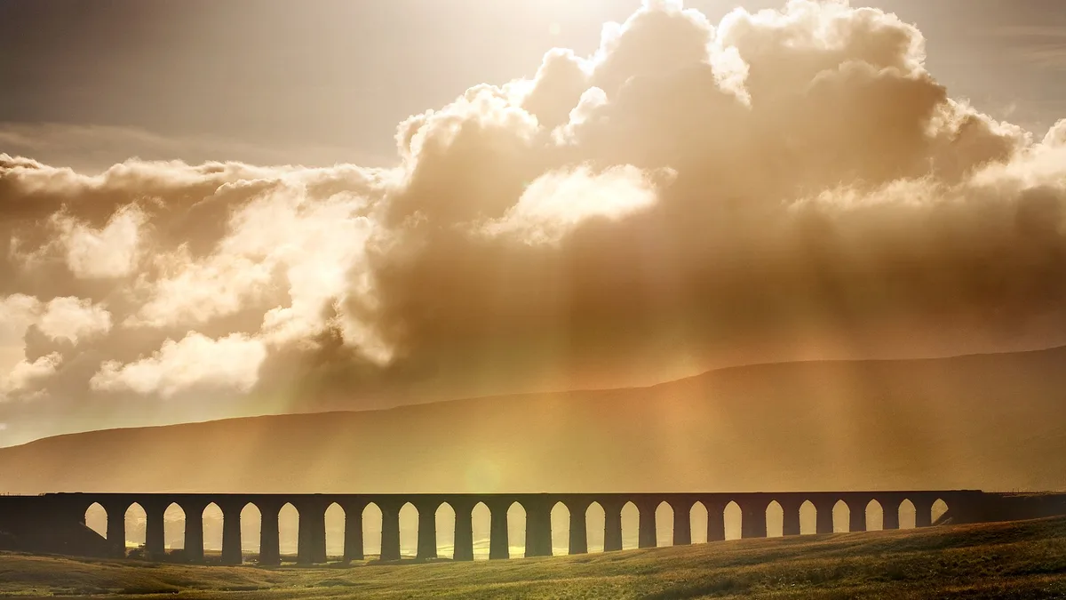 Ribblehead Viaduct in United Kingdom