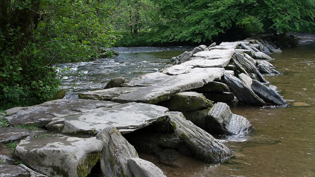 Tarr Steps in United Kingdom
