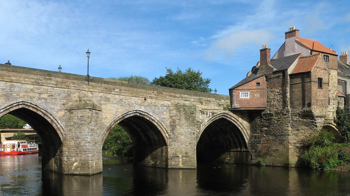 Elvet Bridge in United Kingdom