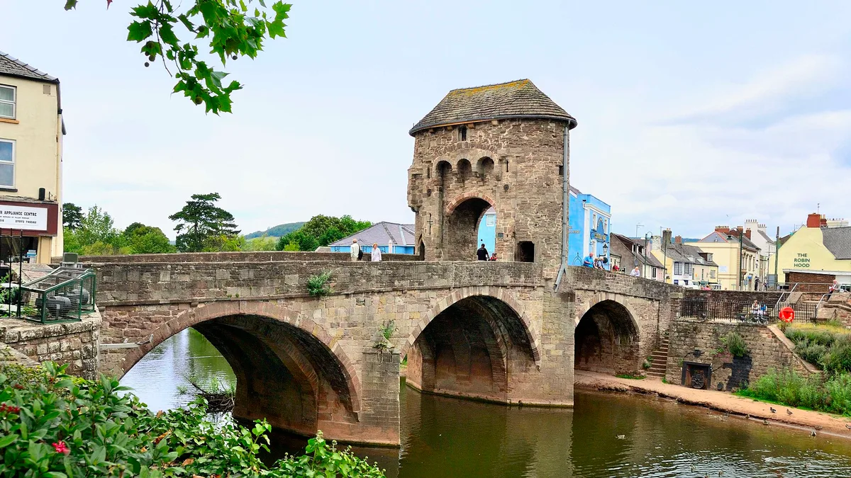 Monnow Bridge in United Kingdom
