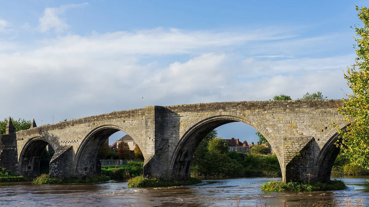 Stirling Old Bridge in United Kingdom