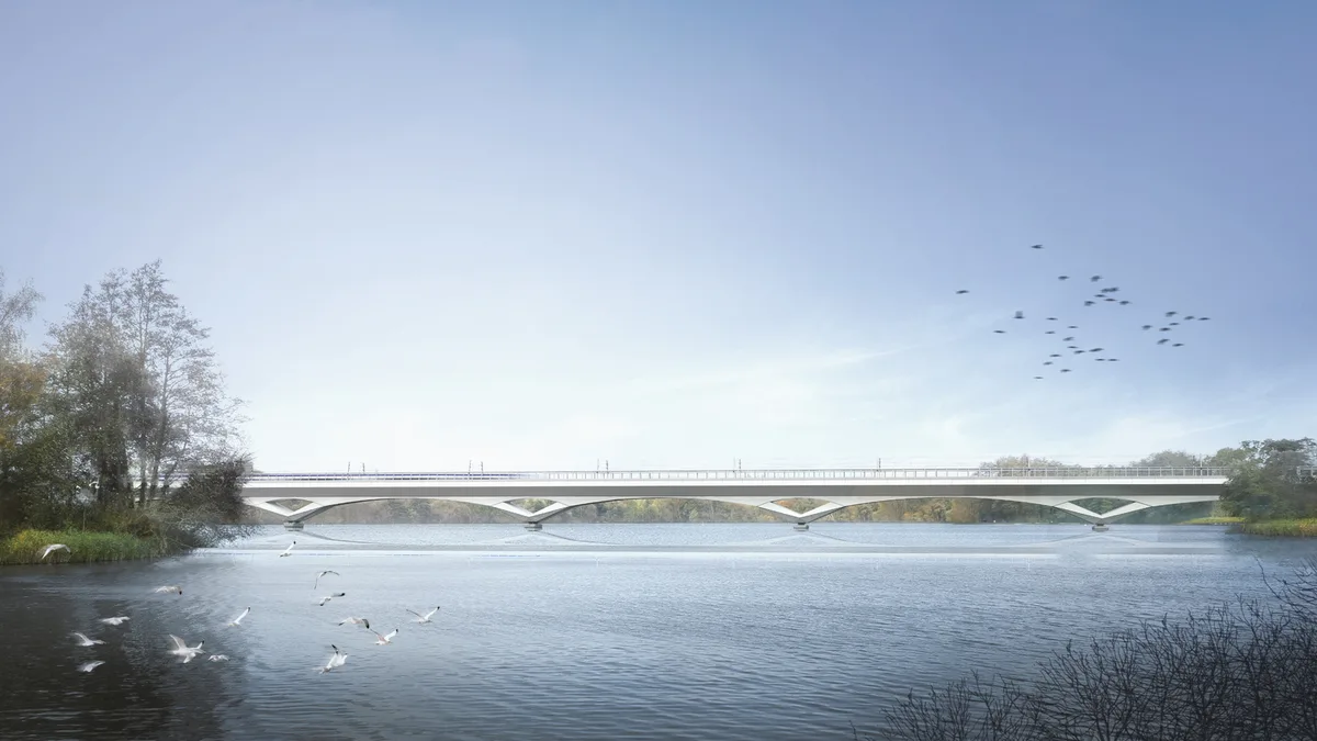 Colne Valley Viaduct in United Kingdom