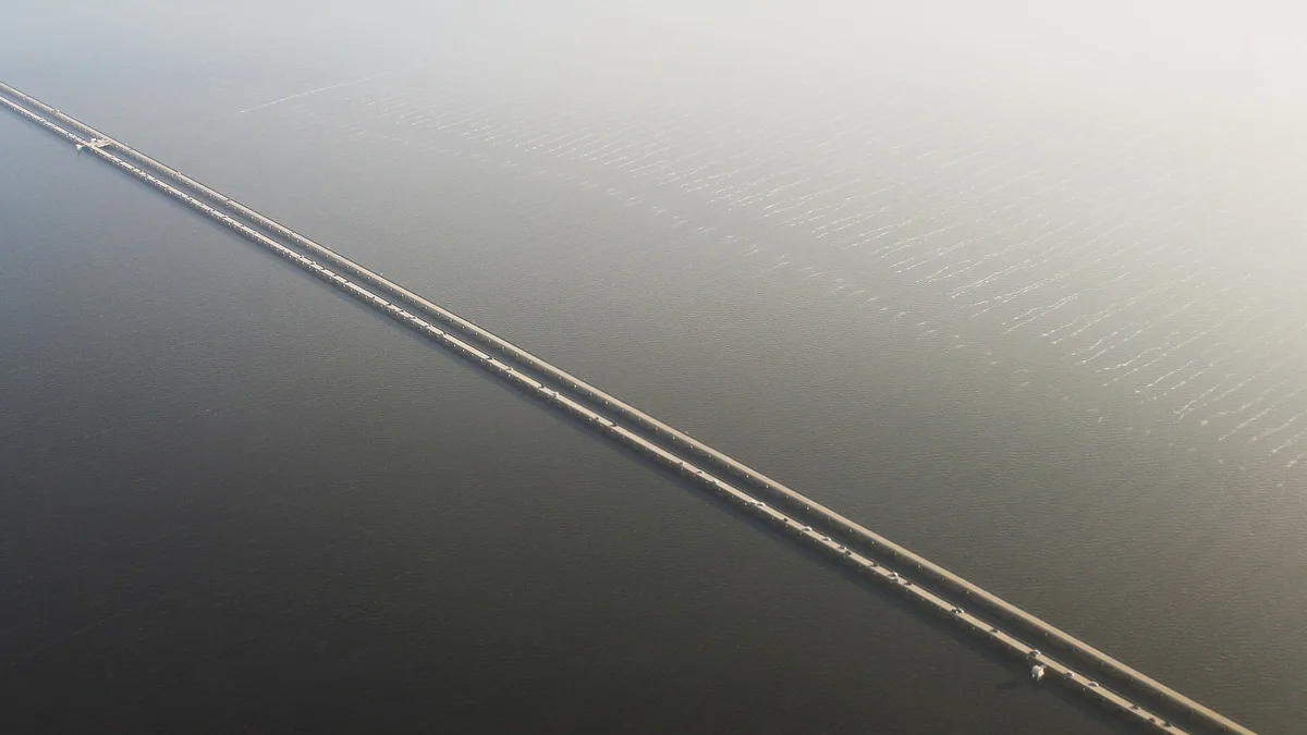 Lake Pontchartrain Causeway in United States