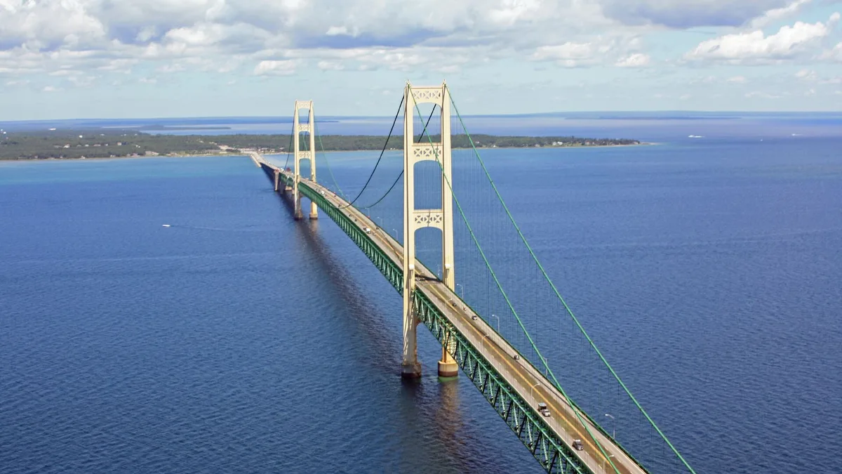 Mackinac Bridge in United States