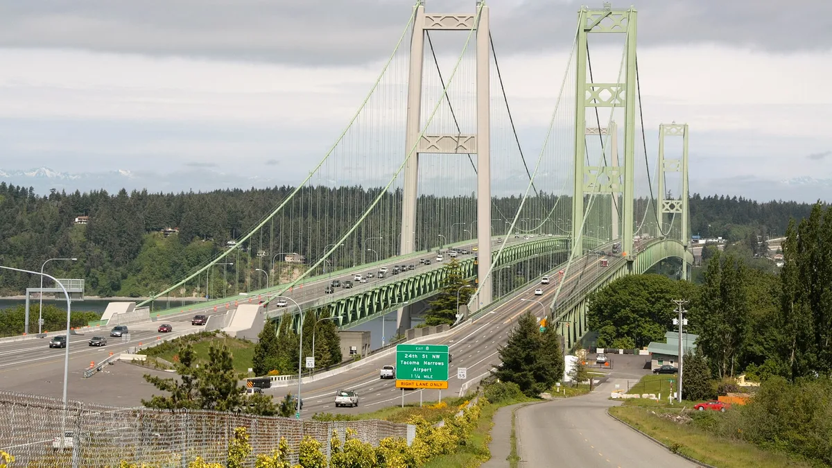 Tacoma Narrows Bridge in United States