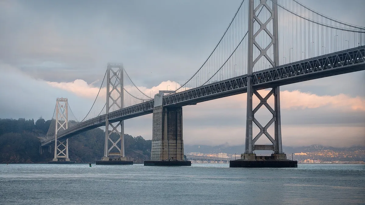 San Francisco-Oakland Bay Bridge in United States