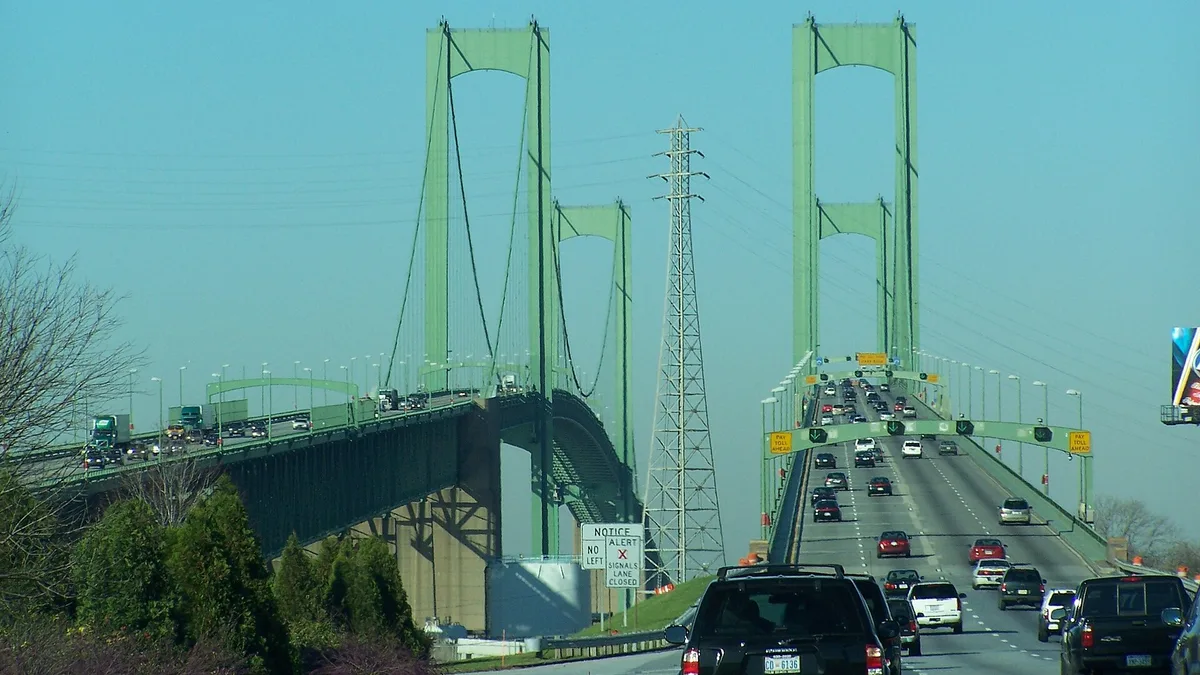 Delaware Memorial Bridge in United States