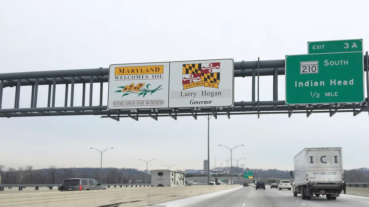 Woodrow Wilson Bridge in United States