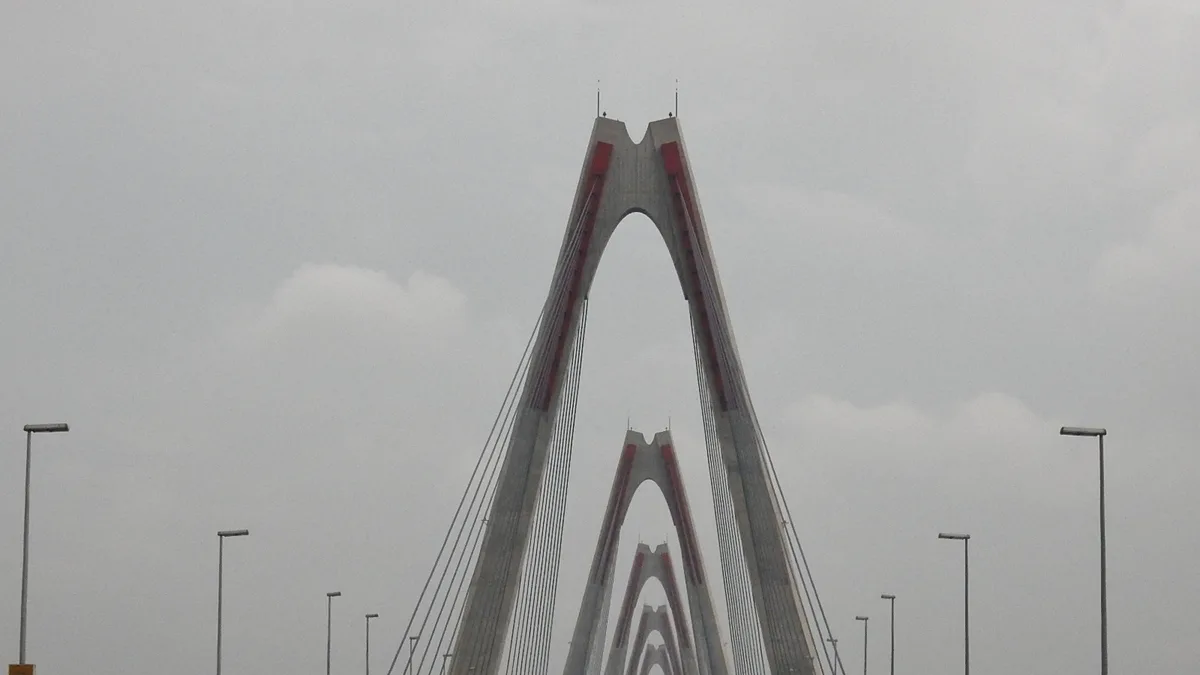 Nhật Tân Bridge in Vietnam