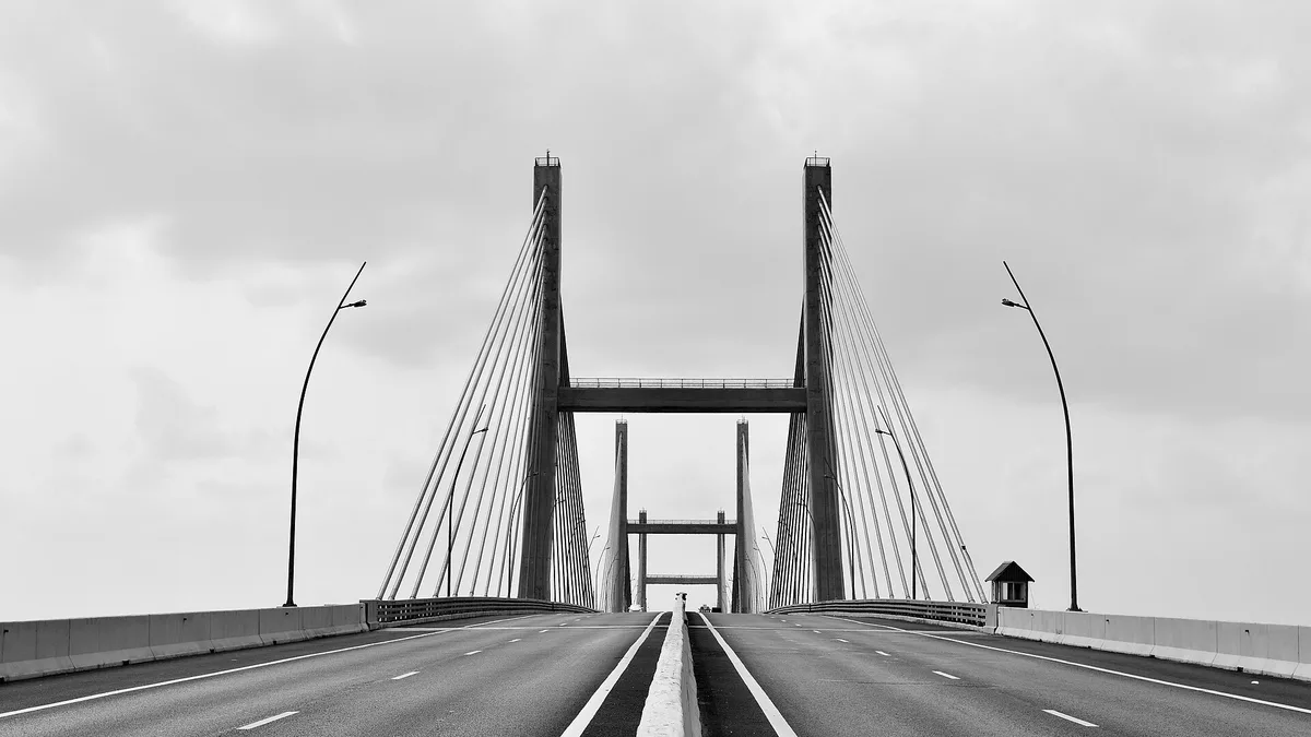 Bạch Đằng Bridge in Vietnam